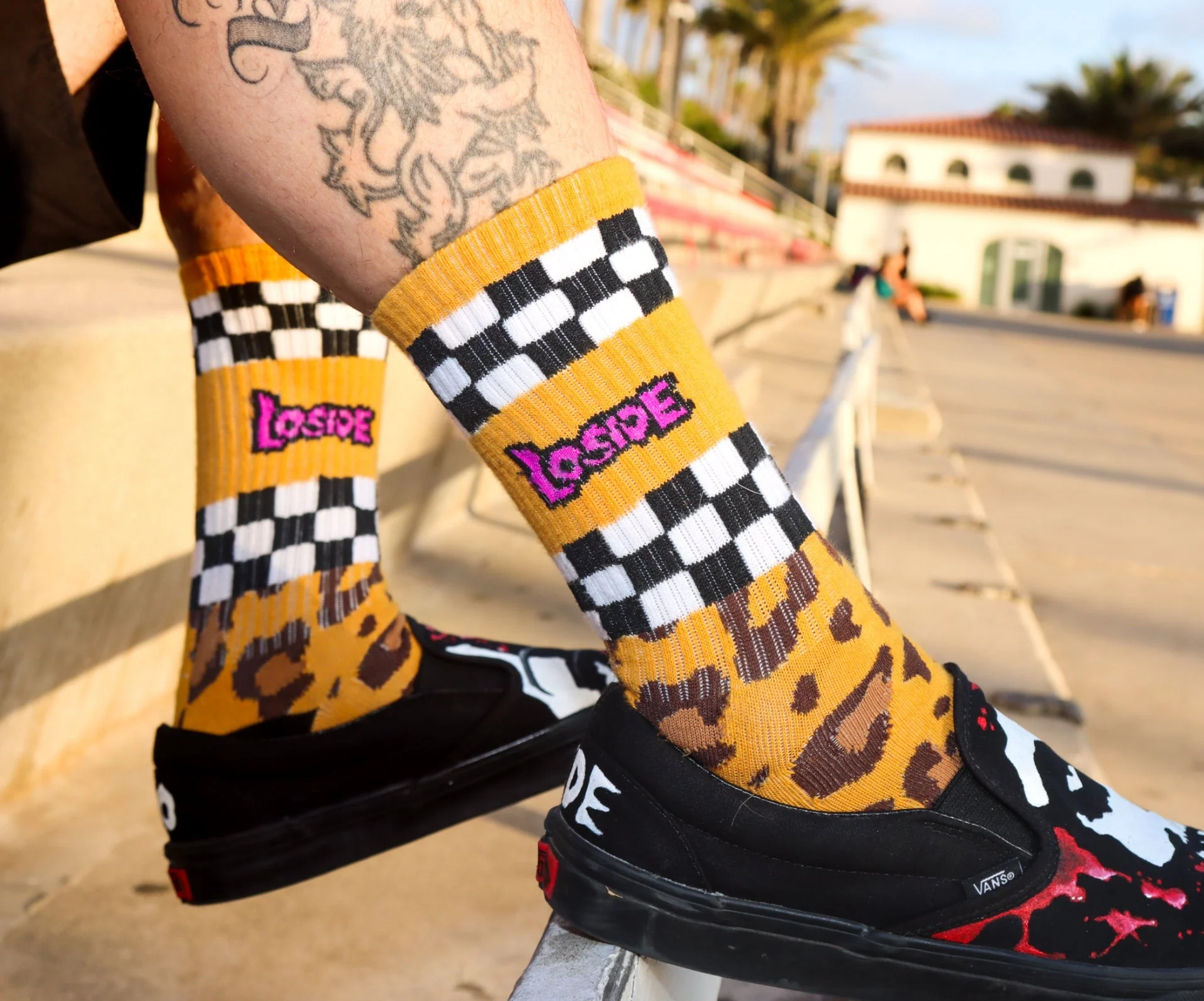 Cheetah Socks