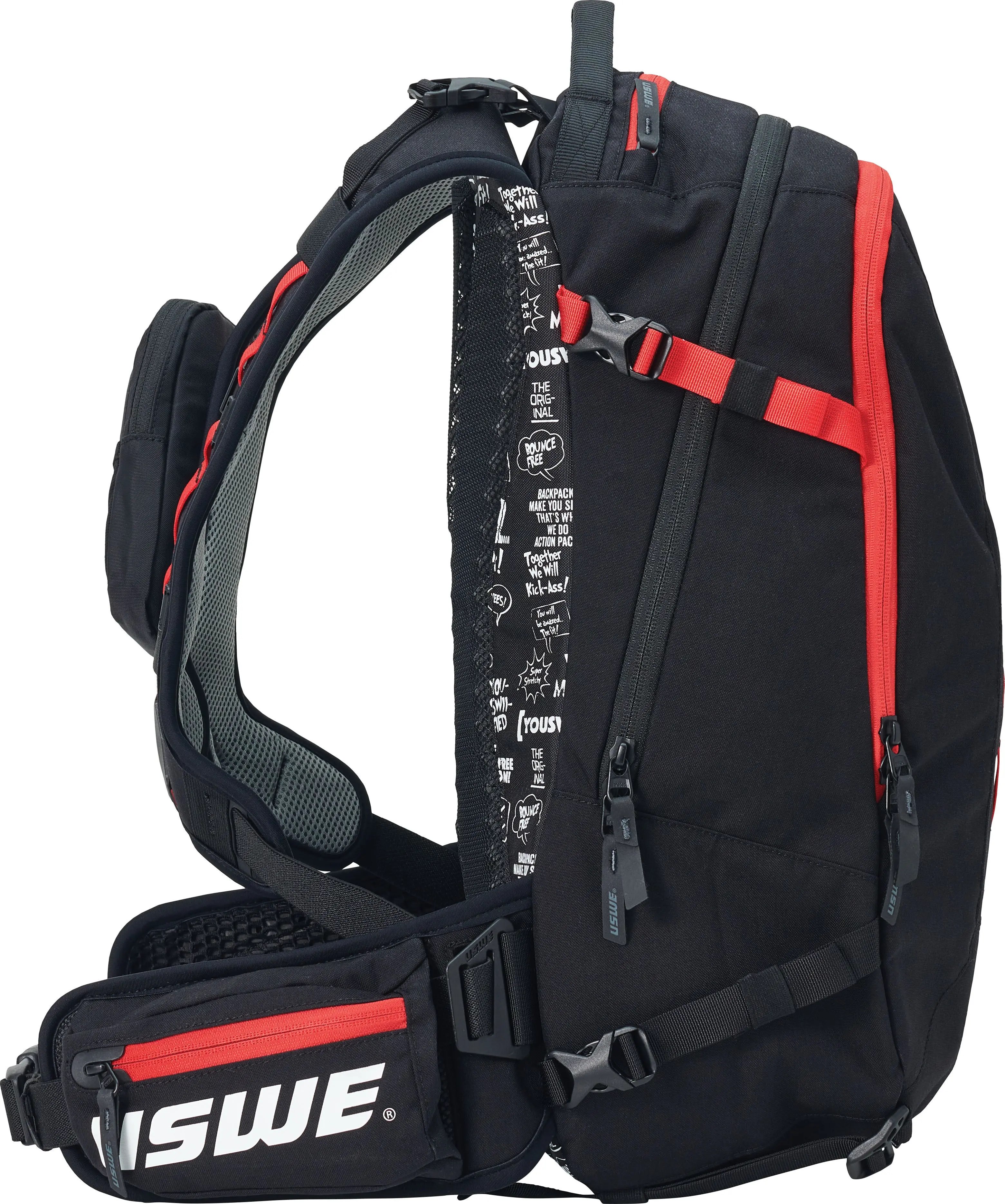 USWE Core 25 3.0l Elite Daypack Red Plug N Play Tube - Image 3