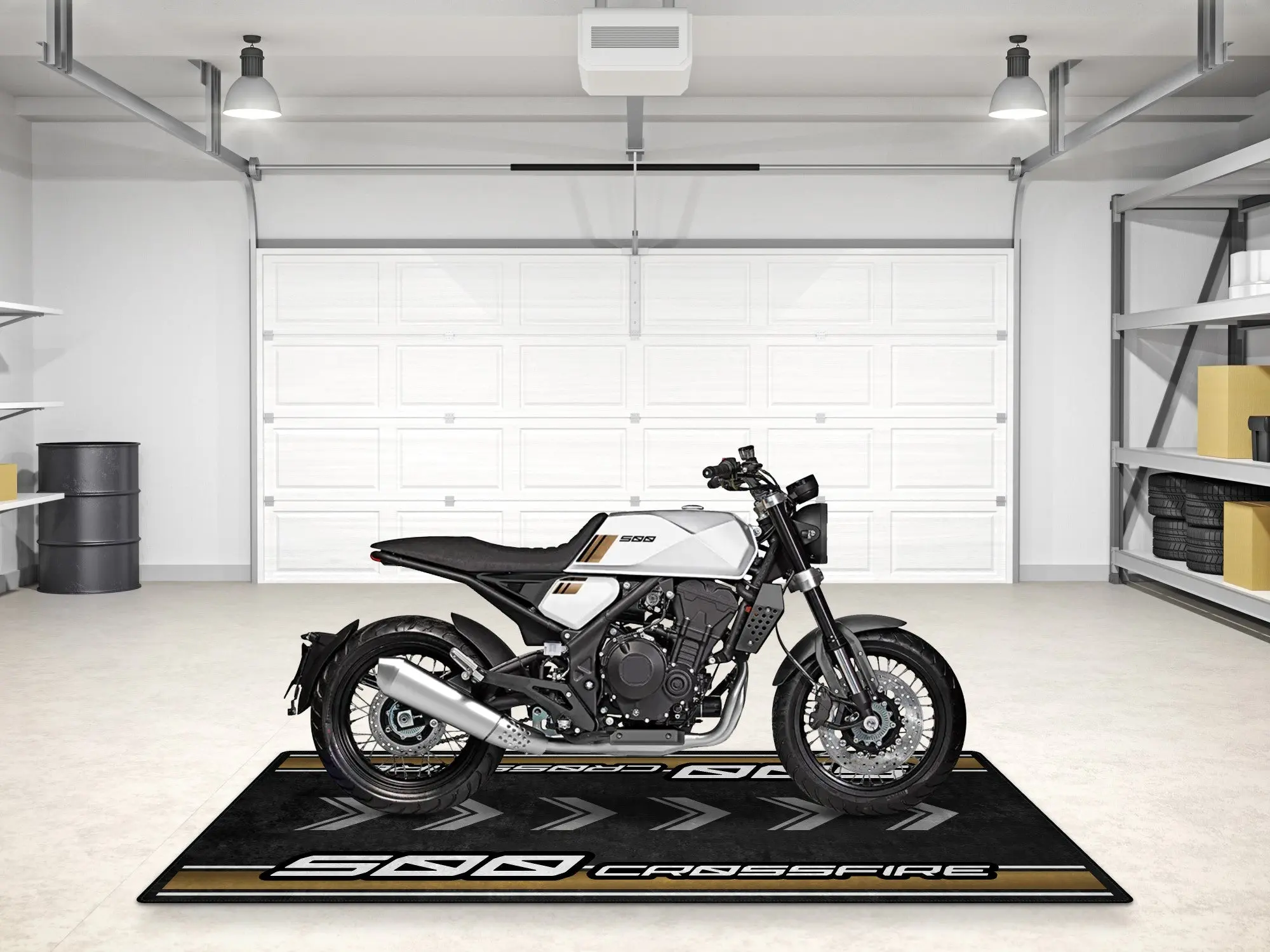 Designed Pit Mat for Brixton 500 Crossfire  Motorcycle - MM7293 - Image 5