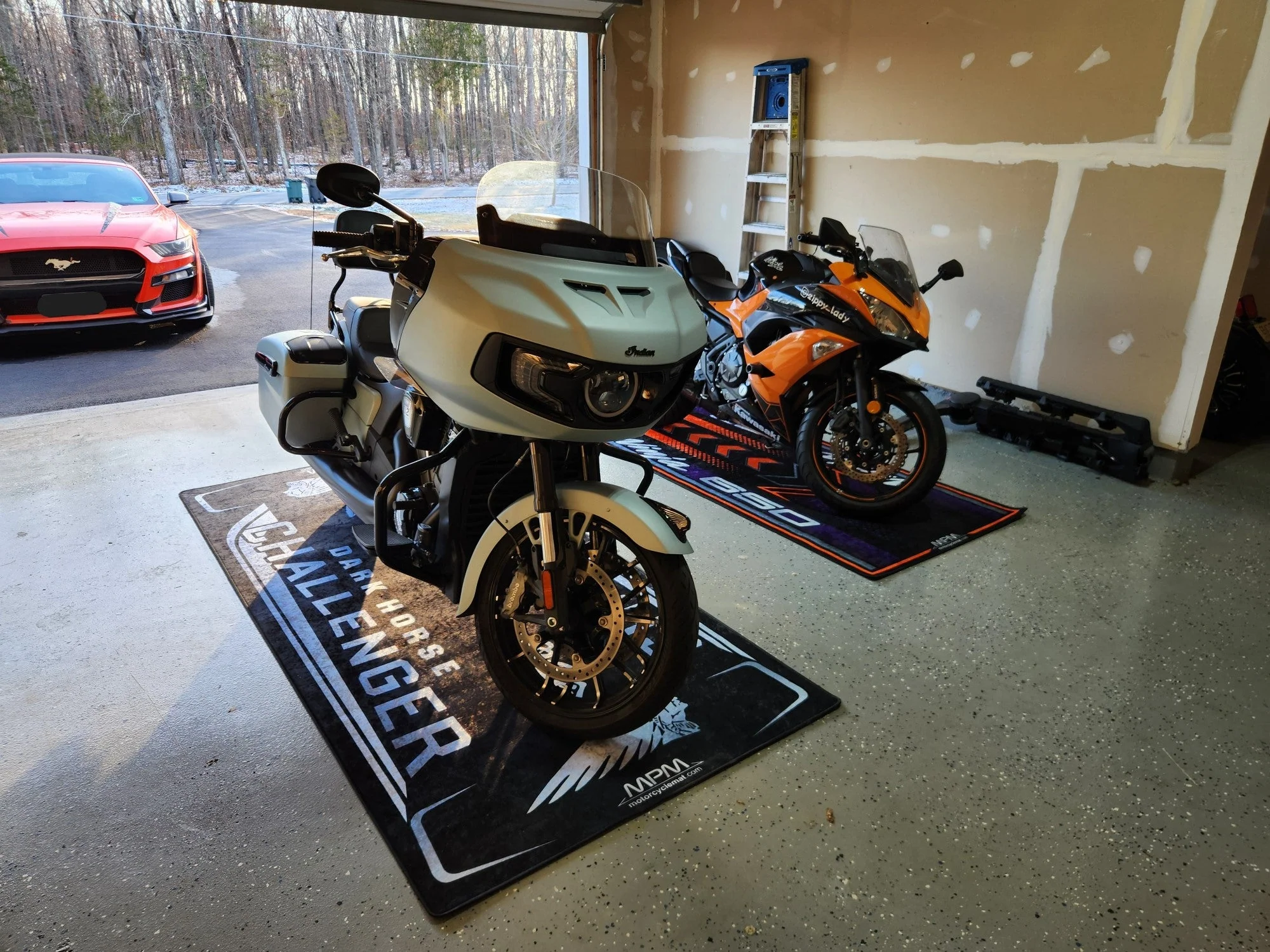 Designed Pit Mat for Indian Challenger Motorcycle - MM7331 - Image 7