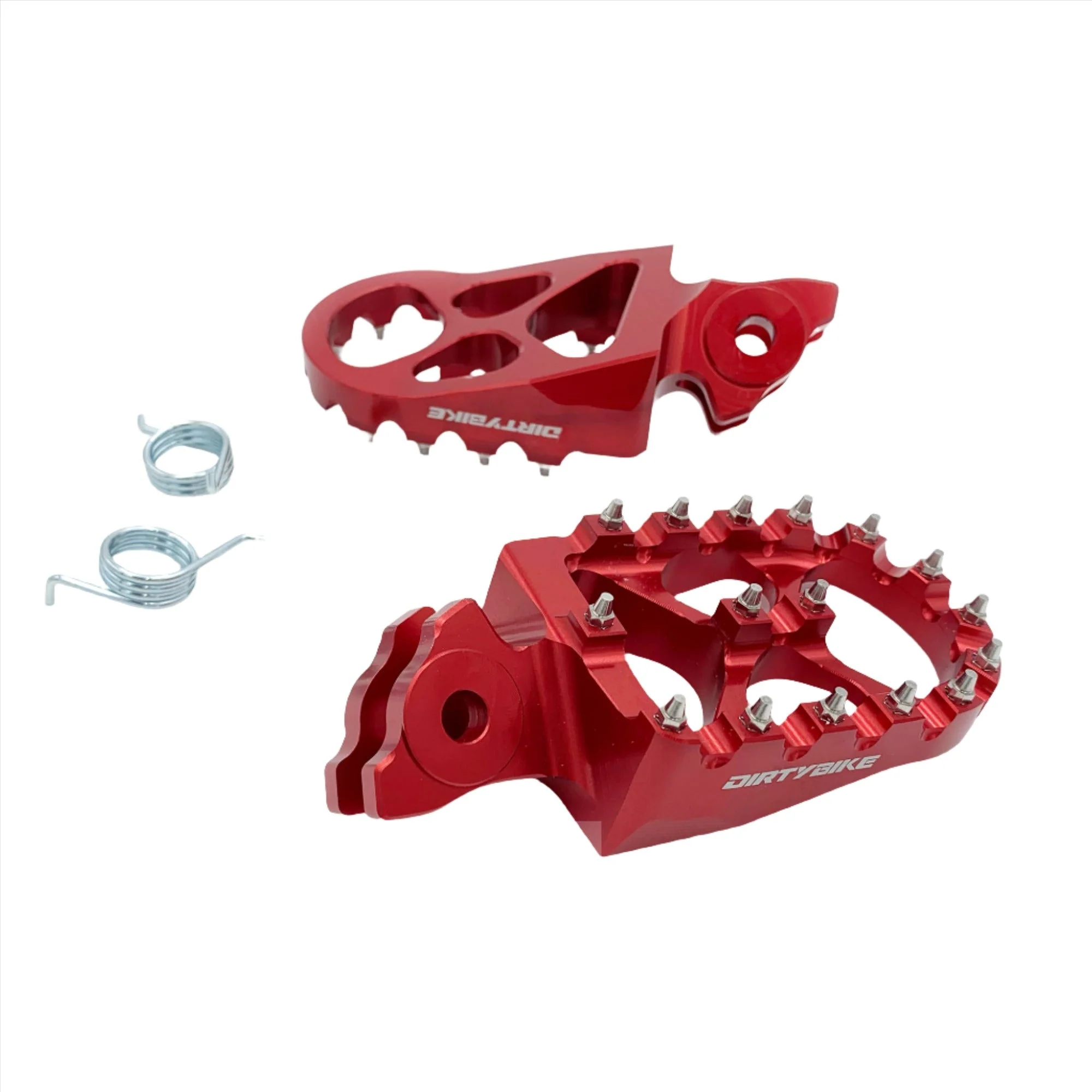 DirtyBike CNC Aluminum Foot Pegs for Sur-Ron Light Bee and X260 - Image 2