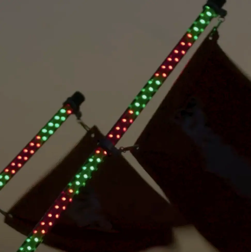 DragonFire Racing® LED Spiral Lighted Whips - Pair - Image 3