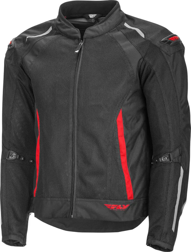 Fly Racing CoolPro Mesh Jacket - Black/Red - SM