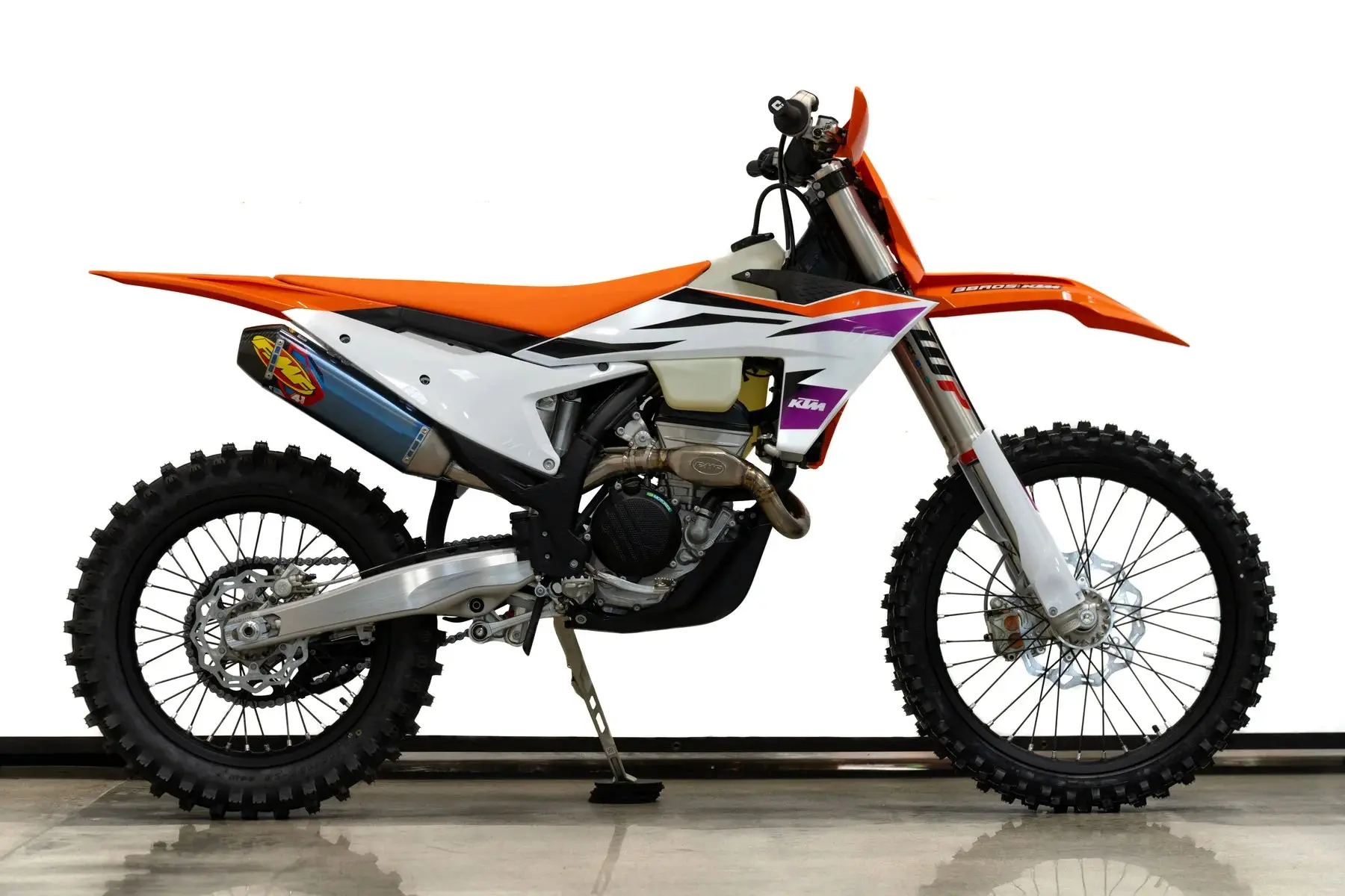 FMF Factory 4.1 RCT Titanium Anodized Full Exhaust System - KTM 350 XCF-W | 2020-2022 - Image 2