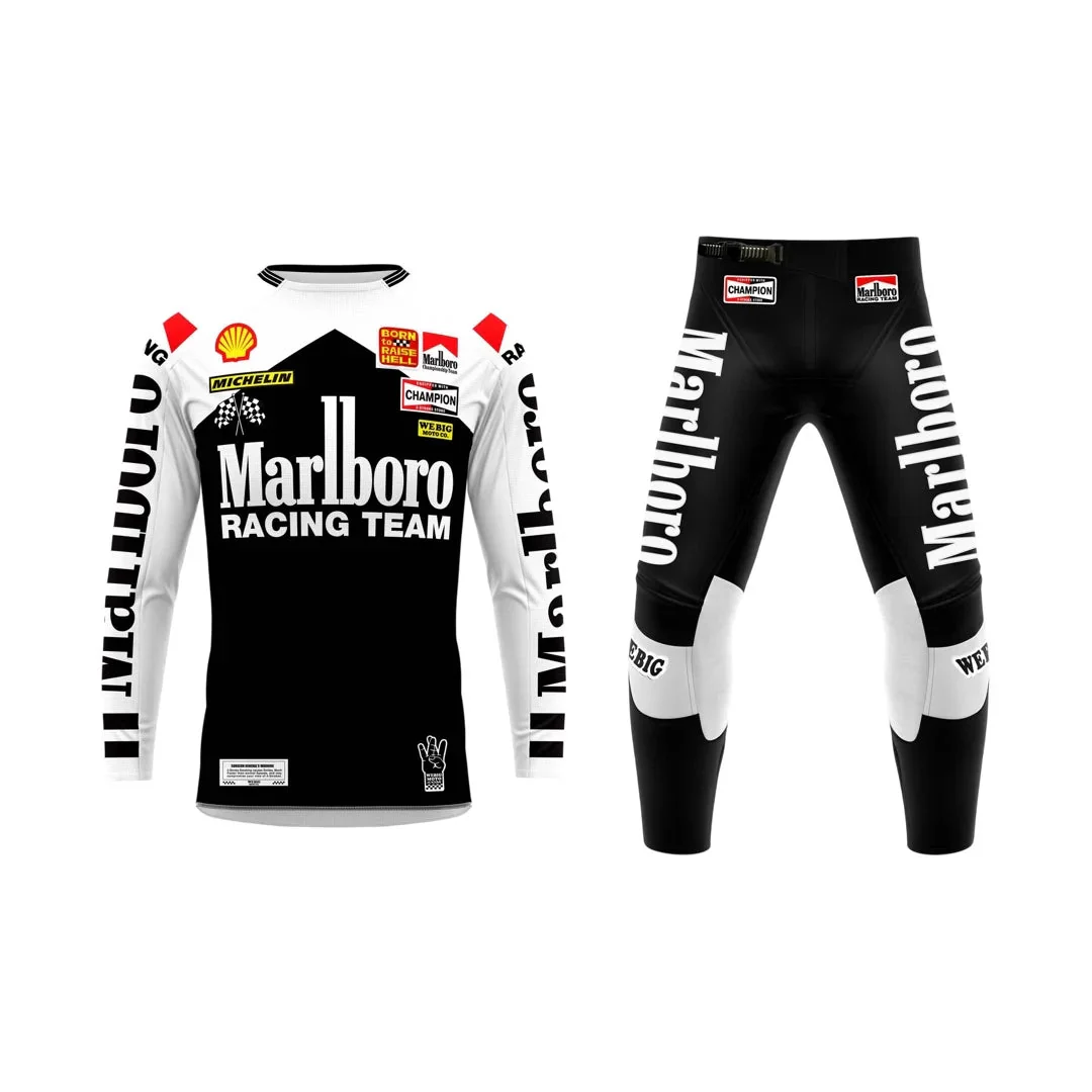 Formula One 1974 Black Jersey & Pant Combo