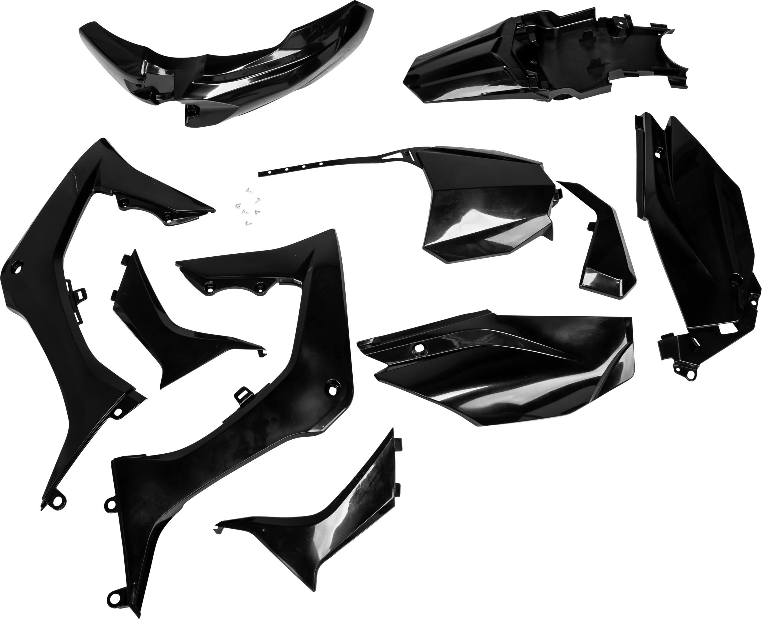 Full Plastic Kit Hon Black