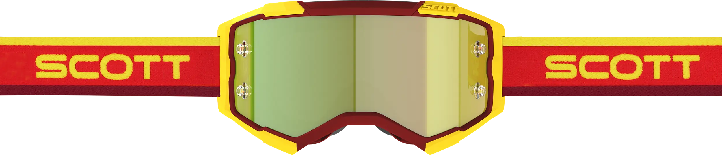 Fury Heritage Goggle Red/Yellow Retro