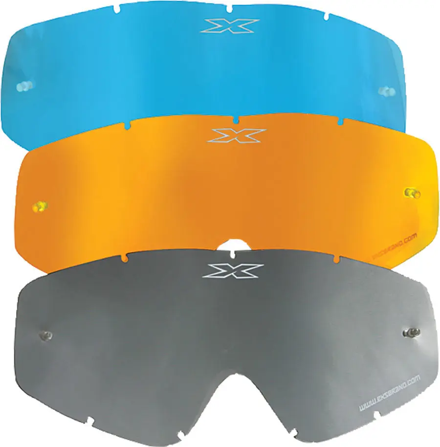 EKS Go X Lens Red Mirror - Replacement Lens
