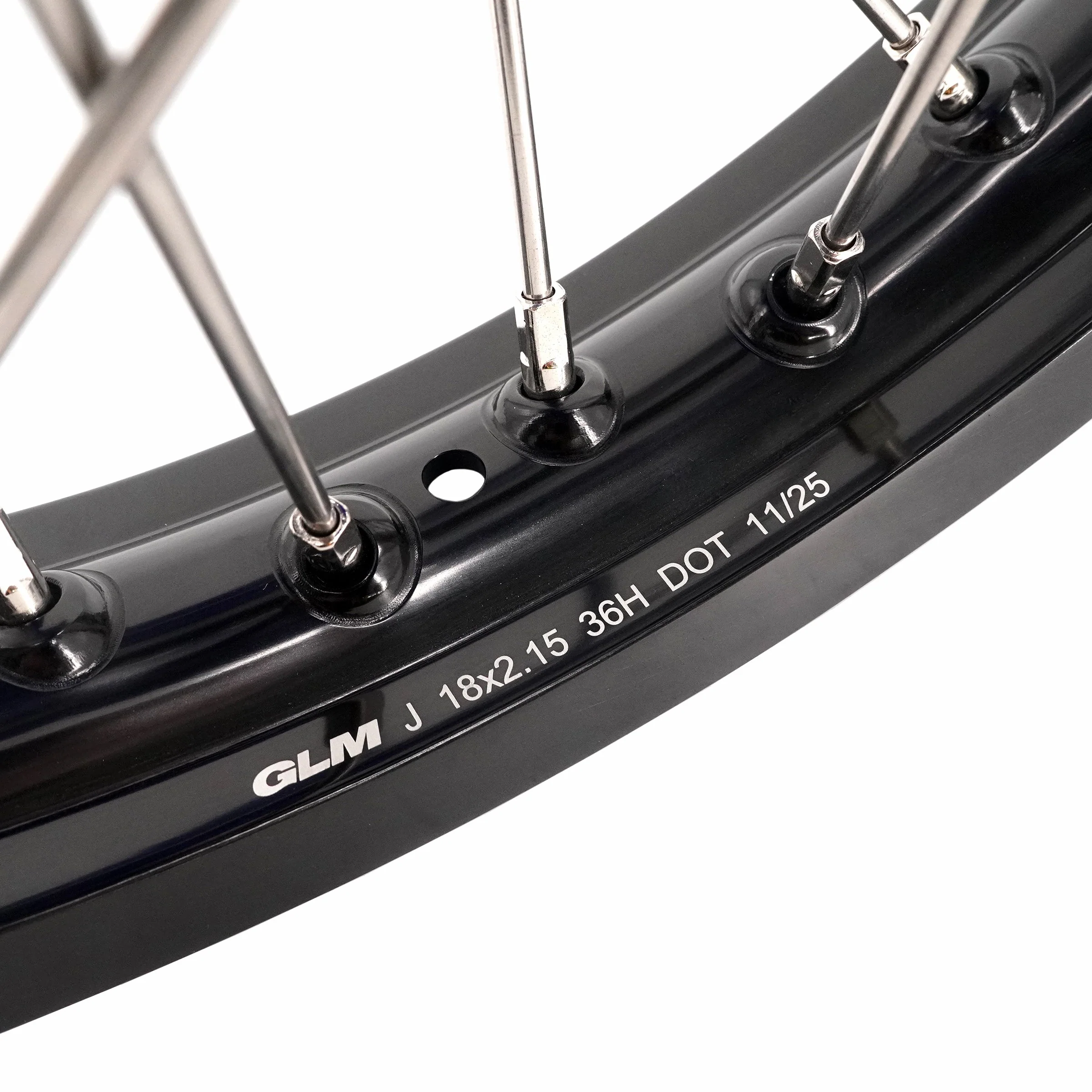 KKE 21/18 Enduro Dirtbike Wheel Rim For SUZUKI DRZ400 DRZ400S DRZ400E Black Hub & Rim - Image 14