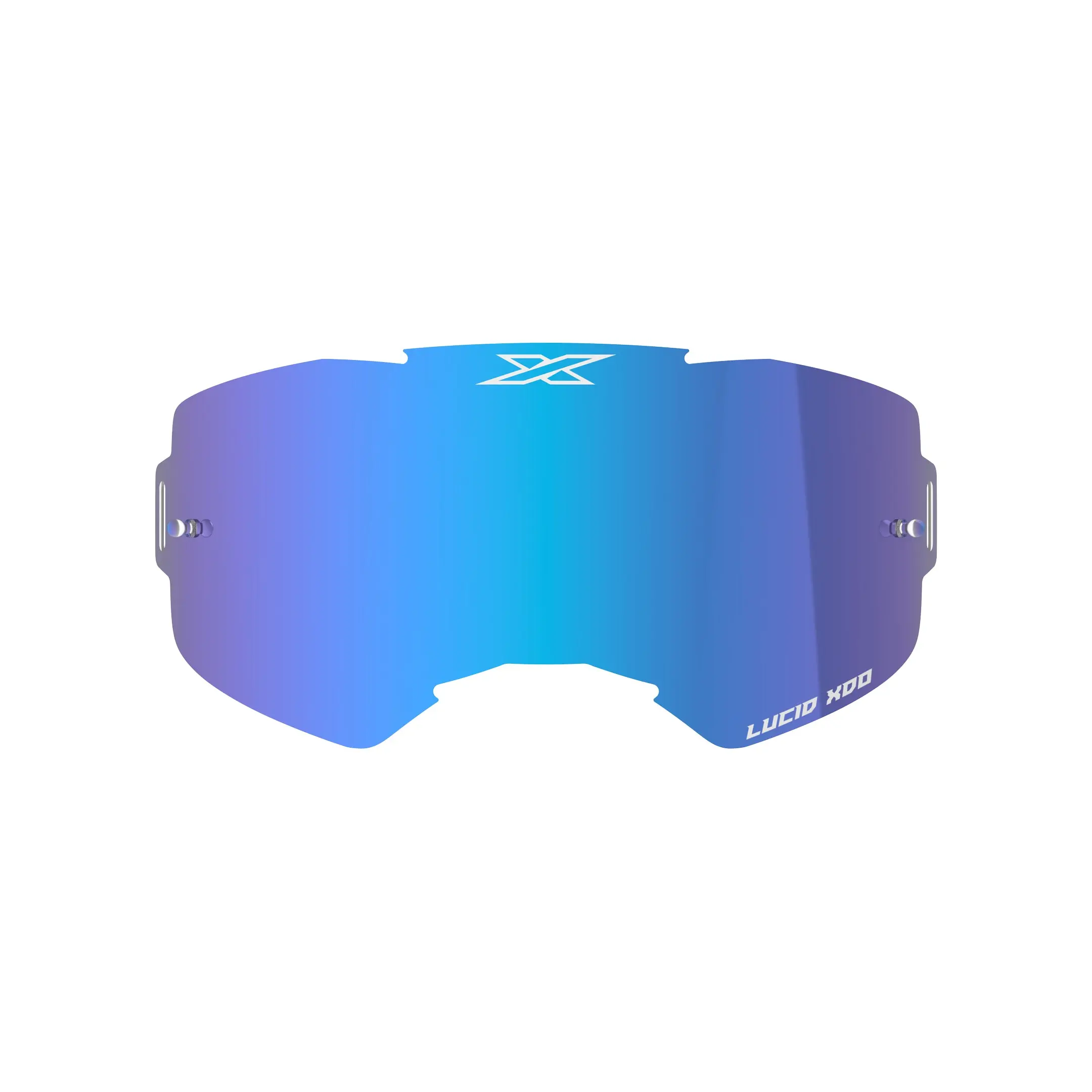 EKS Lucid Xdo Lens Blue Mirror - Replacement Lens