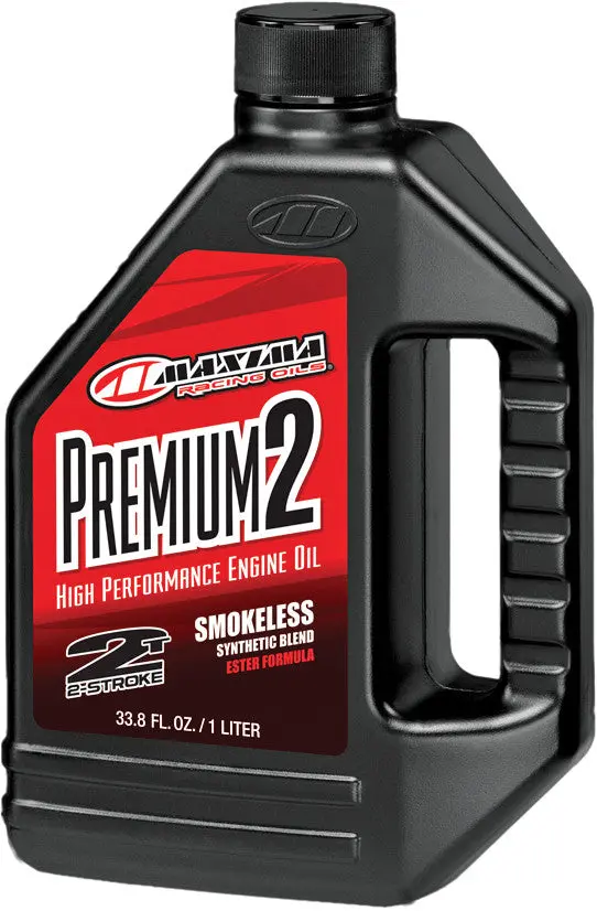 MAXIMA Premium 2 High Performance Smokeless 2-Stroke Engine Oil - 1 Liter