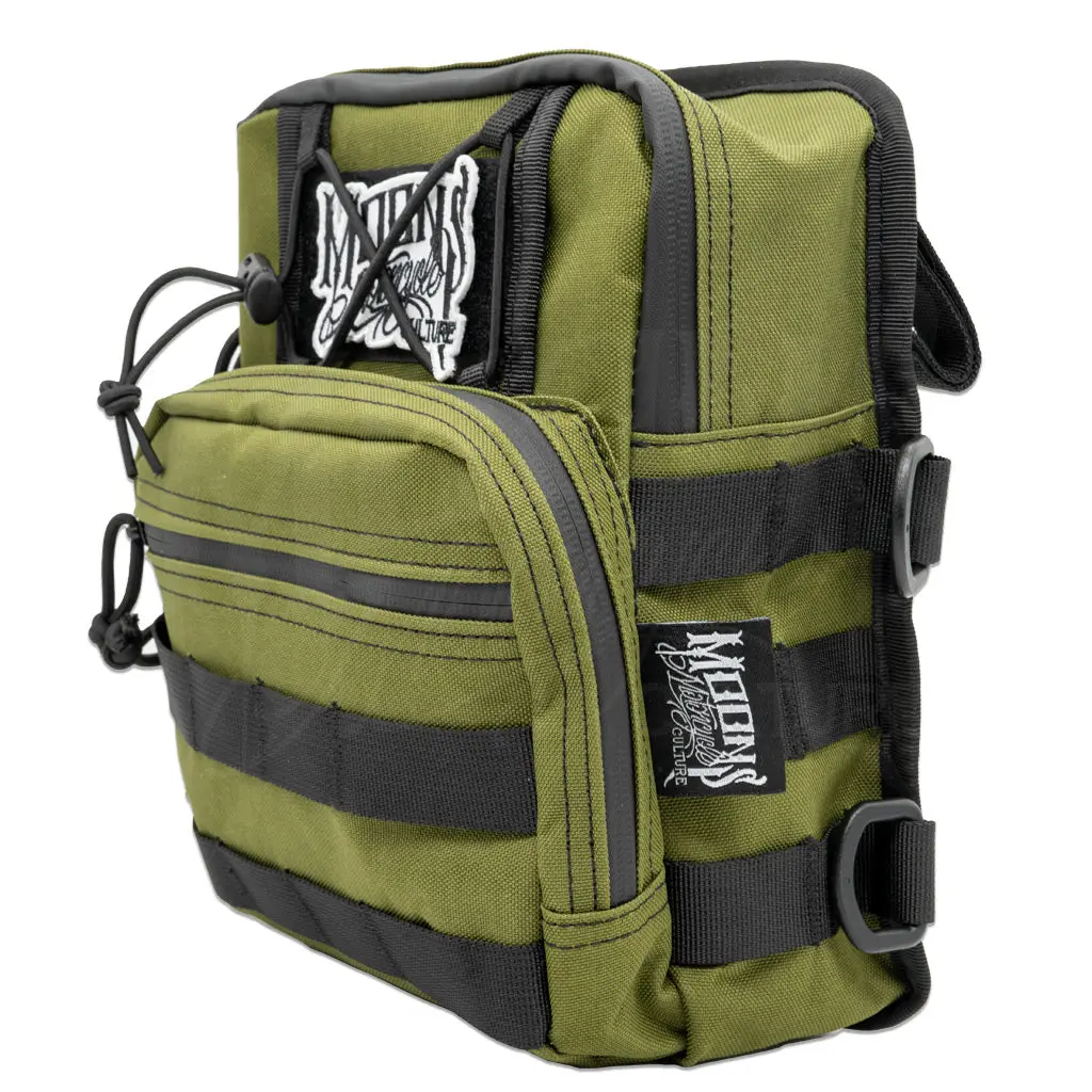MOONSMC® BALKAN Molle HandleBar Bag - OD Green - Image 2