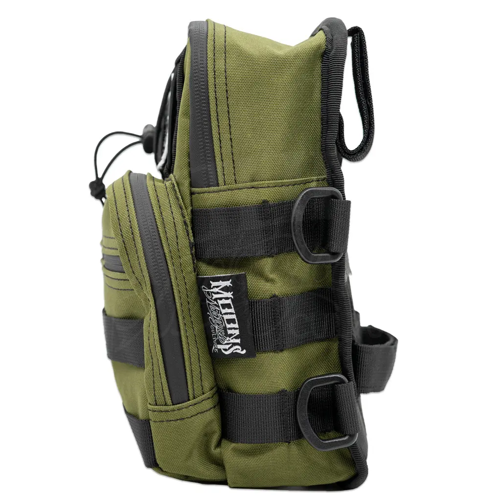 MOONSMC® BALKAN Molle HandleBar Bag - OD Green - Image 3