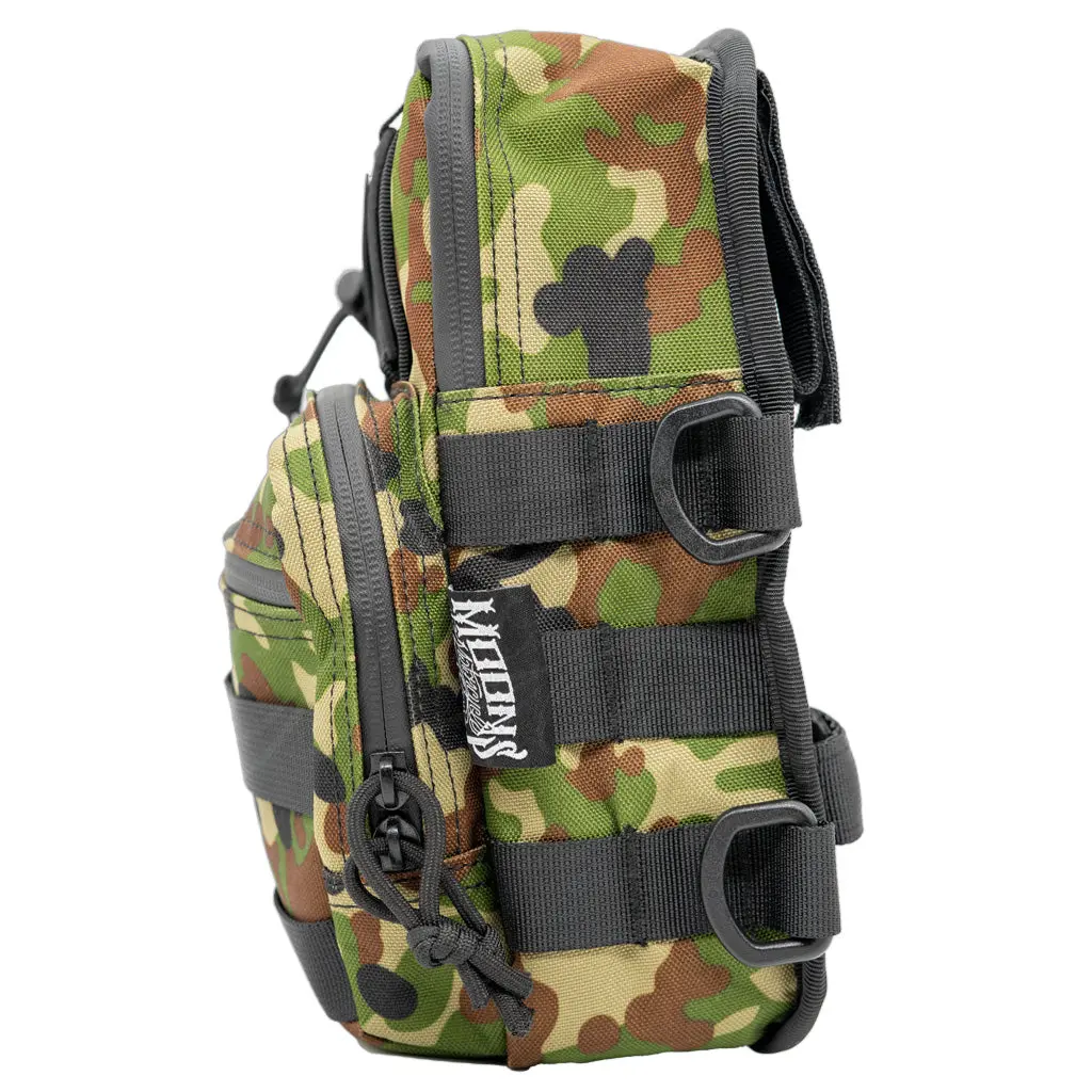 MOONSMC® BALKAN Molle HandleBar Bag - Woodland Camo - Image 3