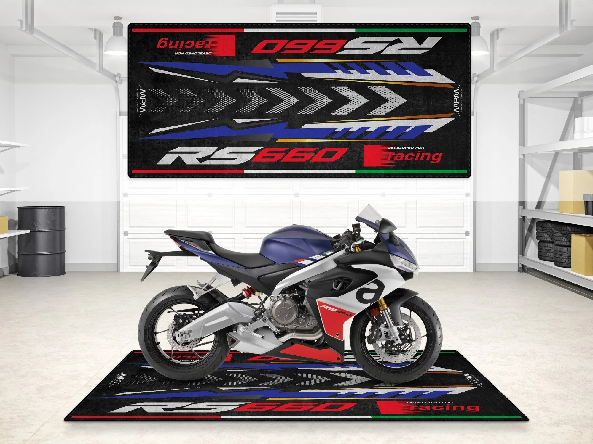 Motorcycle Mat for RS660 Sportbike Motorcycle - MM7275 - Image 9