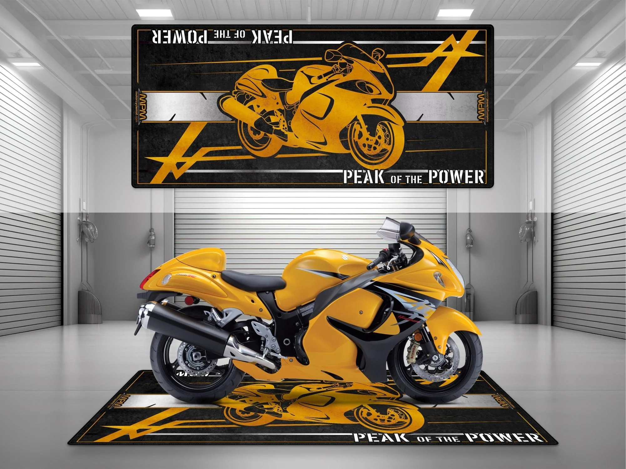 Motorcycle Mat for Suzuki Hayabusa Motorcycle - U101