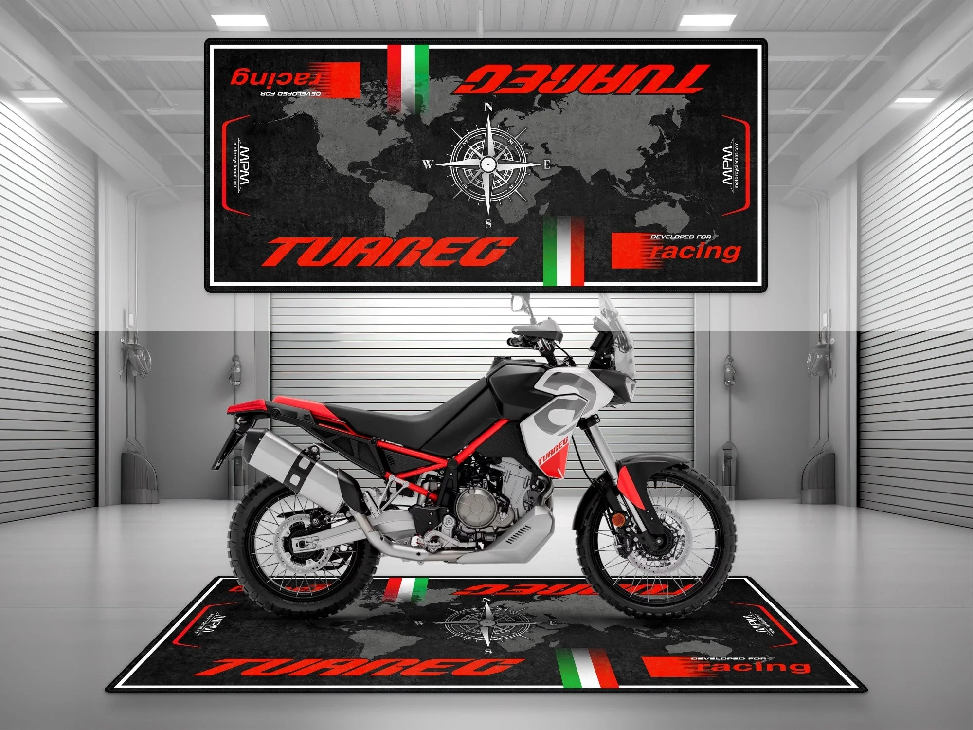 Motorcycle Mat for Tuareg Adventure Motorcycle - MM7274