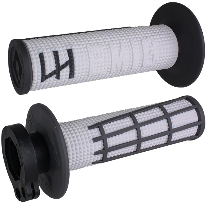 ODI Emig 2.0 V2 Lock On Grip - White/Graphite