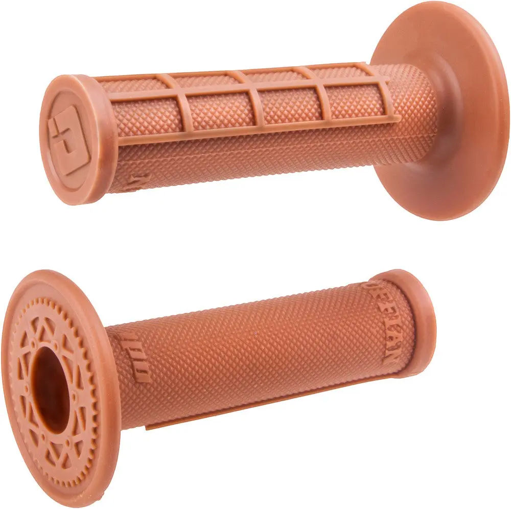 ODI Ruffian Half Waffle Grips - Gum Rubber