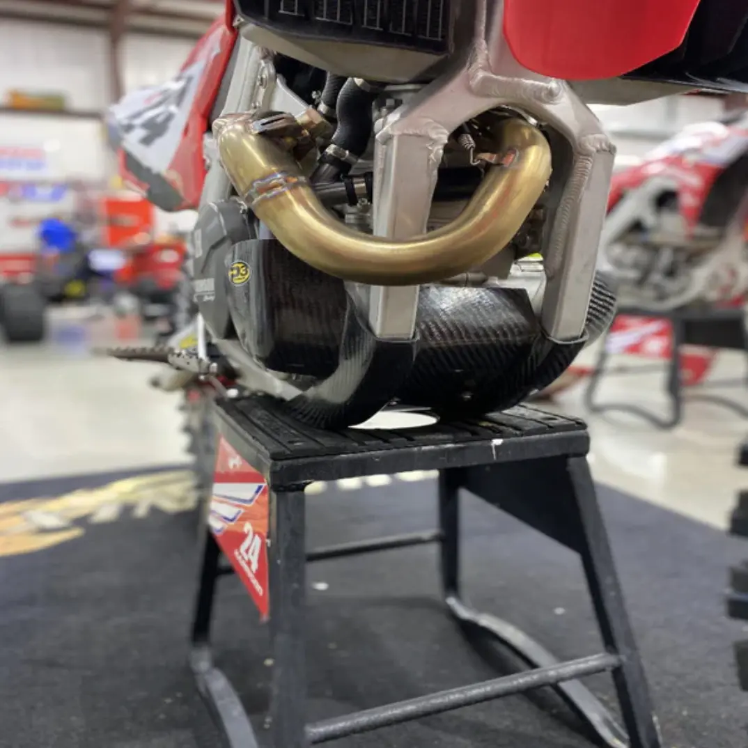 P3 Carbon Fiber Skid Plate - Enduro - 2019-2023 - Kawasaki  - KX450F - Image 4