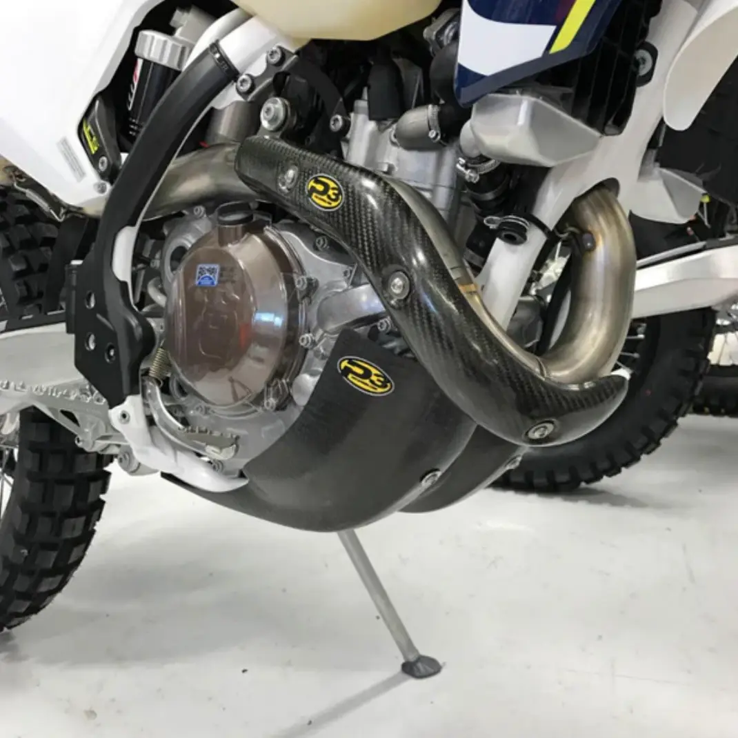 P3 Carbon Fiber Skid Plate - Enduro - 2019-2023 - Kawasaki  - KX450F - Image 5