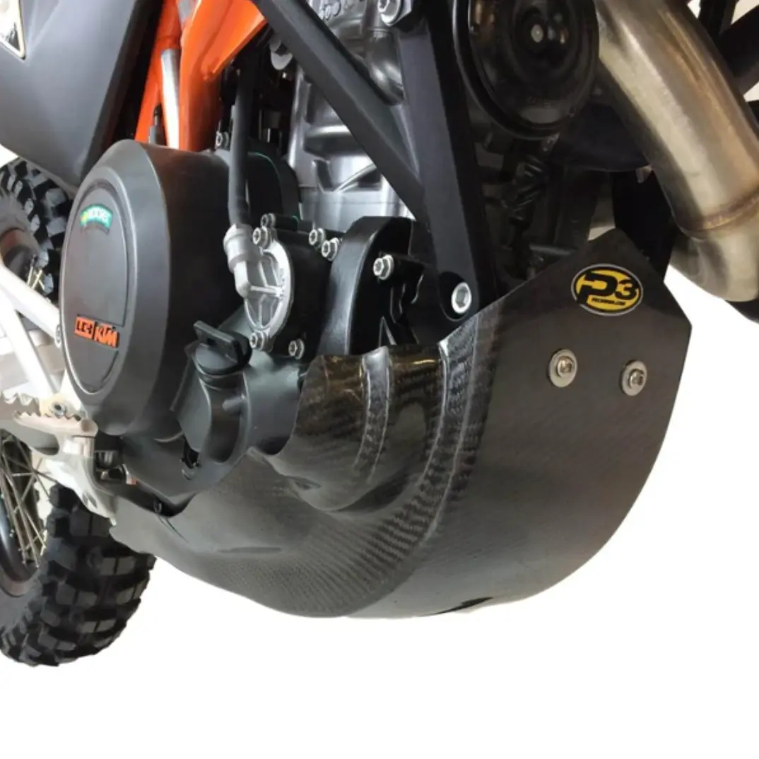 P3 Carbon Fiber Skid Plate - Enduro - 2022-2023 - Husqvarna - TX 300i