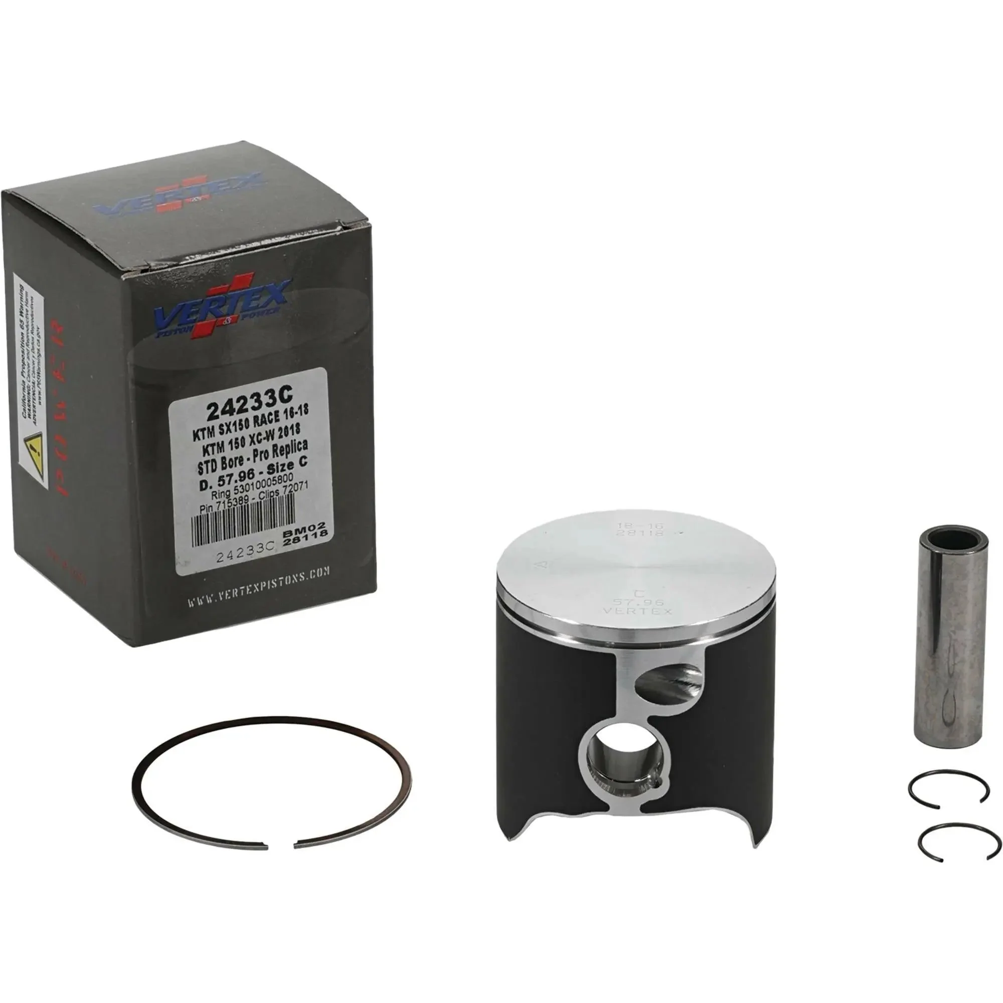 Piston Kit Performance 57.96/Std Ktm