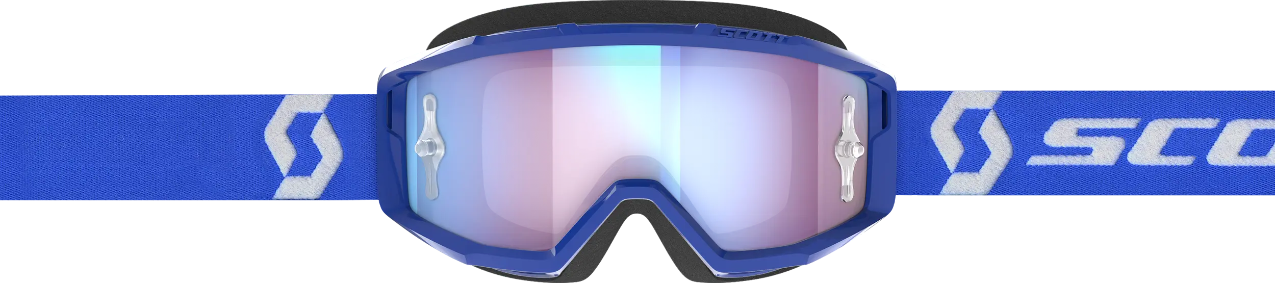 Primal Goggle Blue/White Blue Chrome Works