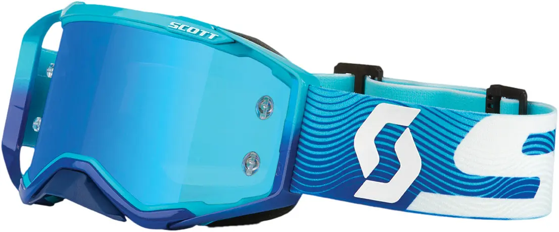 Prospect Goggle Blue/White Electric Blue Chrome Works