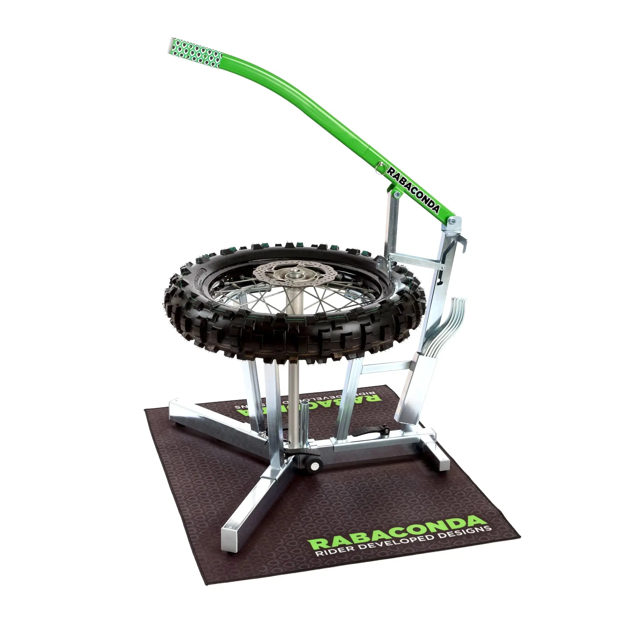 Rabaconda Dirt Bike Tire Changer - 3 Minute Tire Changer for Dirtbikes