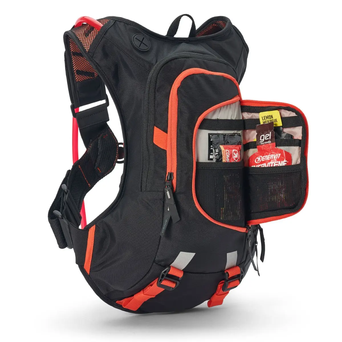 USWE Moto Hydro 12L Factory Orange Hydration Pack PNP Tube - Image 2