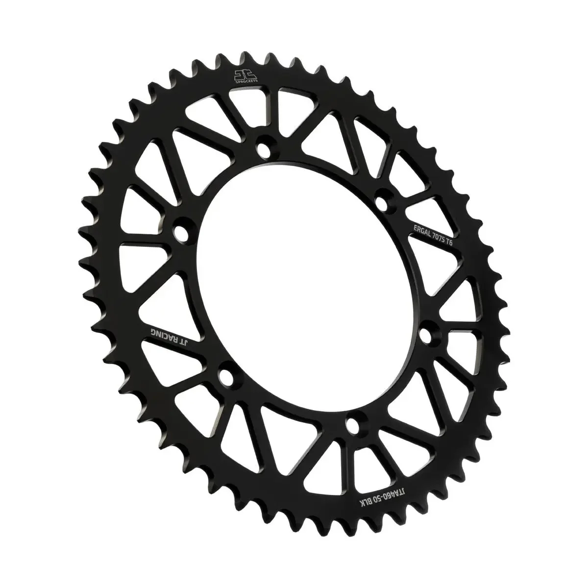 JT Rear Racelite Sprocket Alum 50 Tooth 520 Blk Kaw/Suz