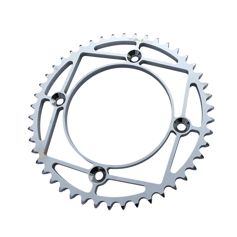 Rear Sprocket Chromoly Stl/Zir 47t 428 Chrome Yam