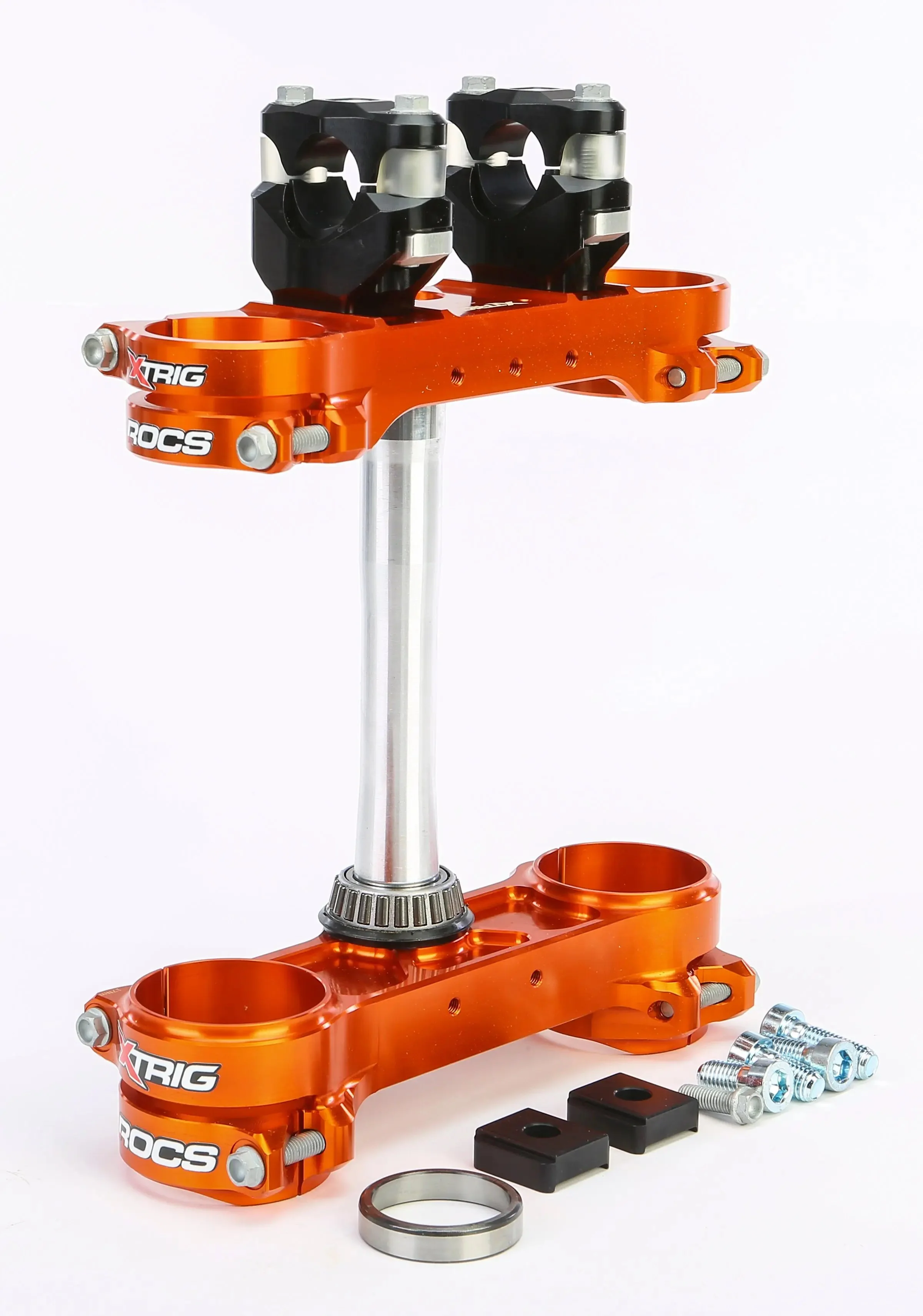 XTRIG ROCS Tech Clamp Set for 14mm KTM - Orange - KTM | 85/105 SX