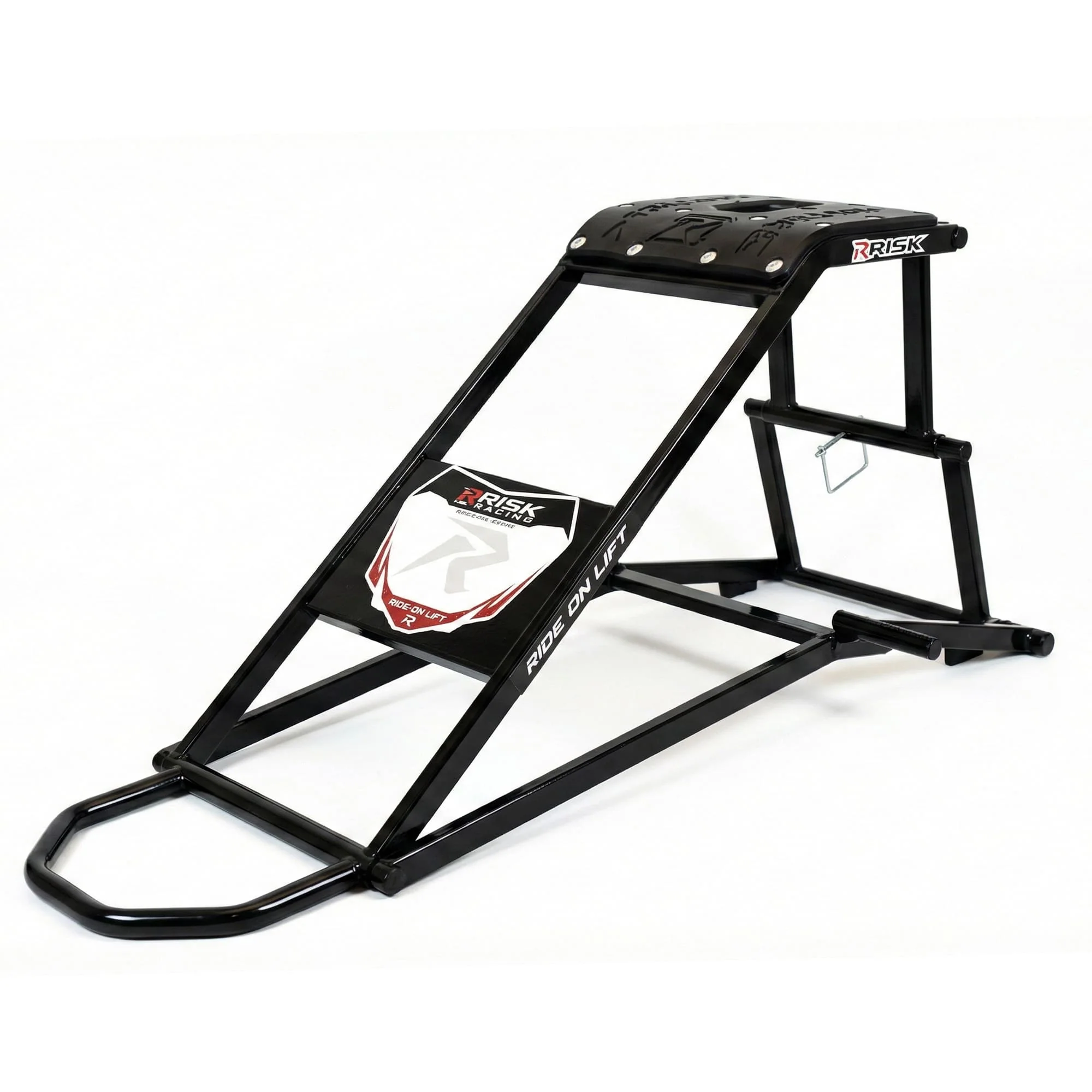 Risk Racing - Ride On Dirtbike Lift for Full Size Bikes - Ride On Moto Stand - RR1 Ride-On Motocross Lift / Stand