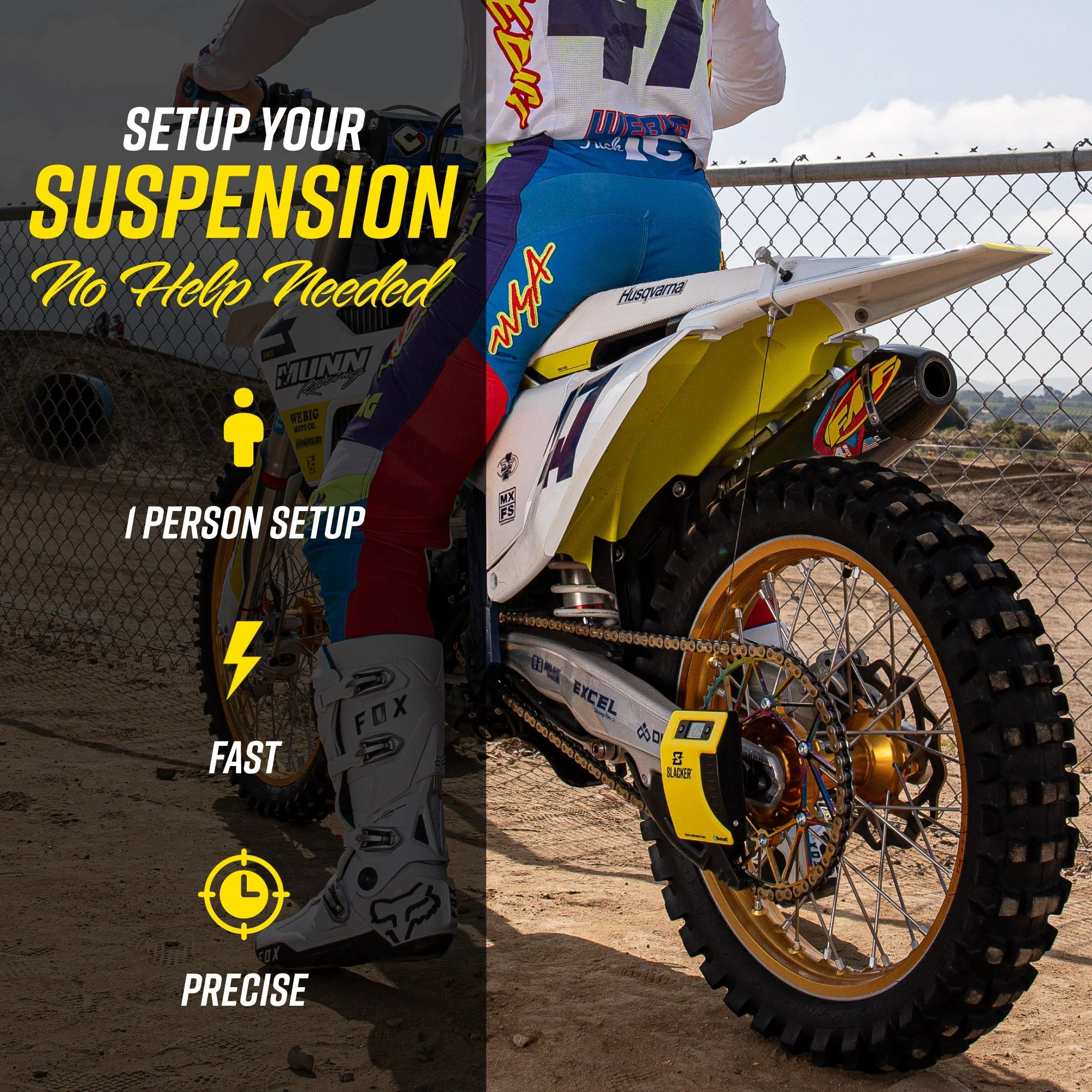 Slacker Digital Sag Scale for Motorcycle Suspension - Image 3