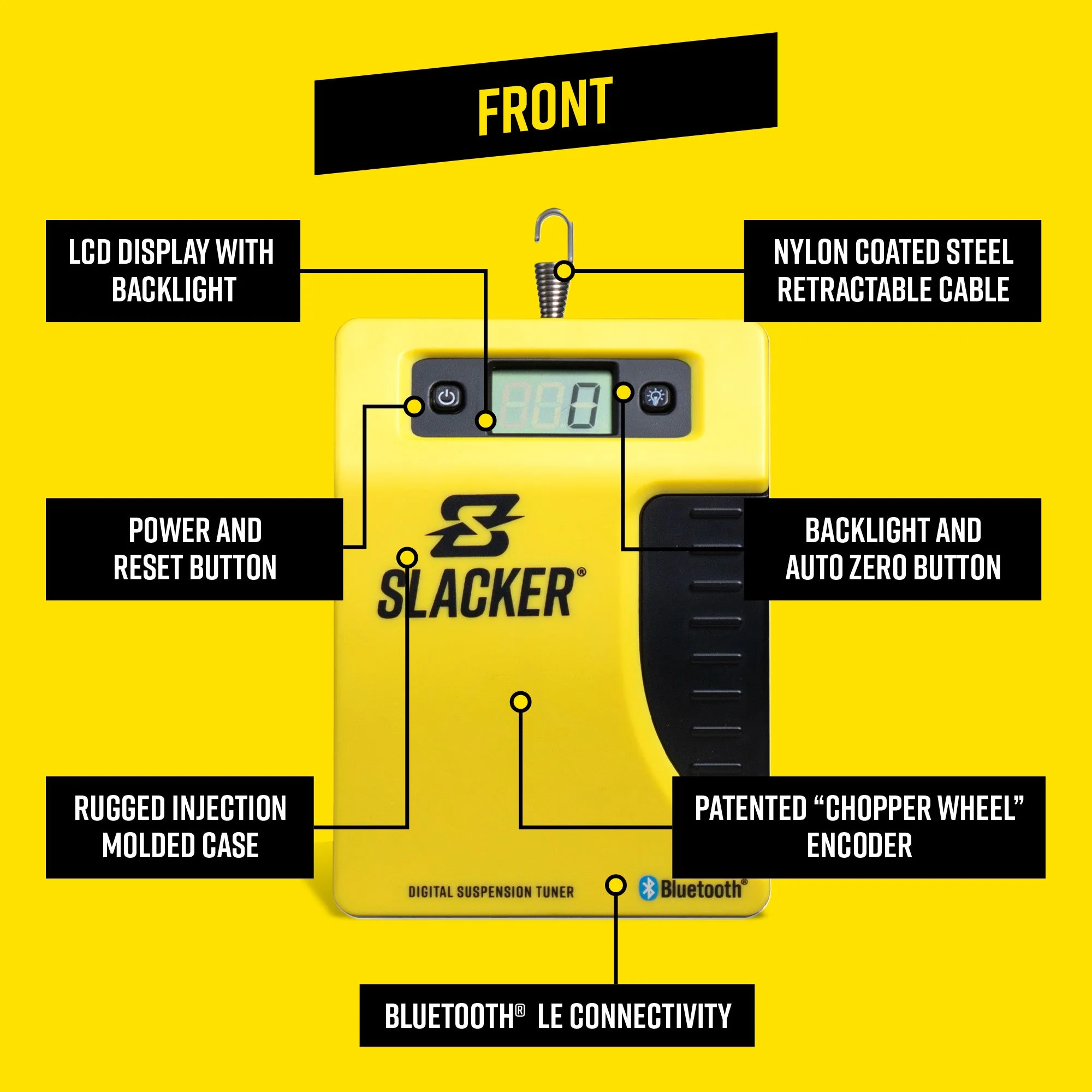 Slacker Digital Sag Scale for Motorcycle Suspension - Image 7