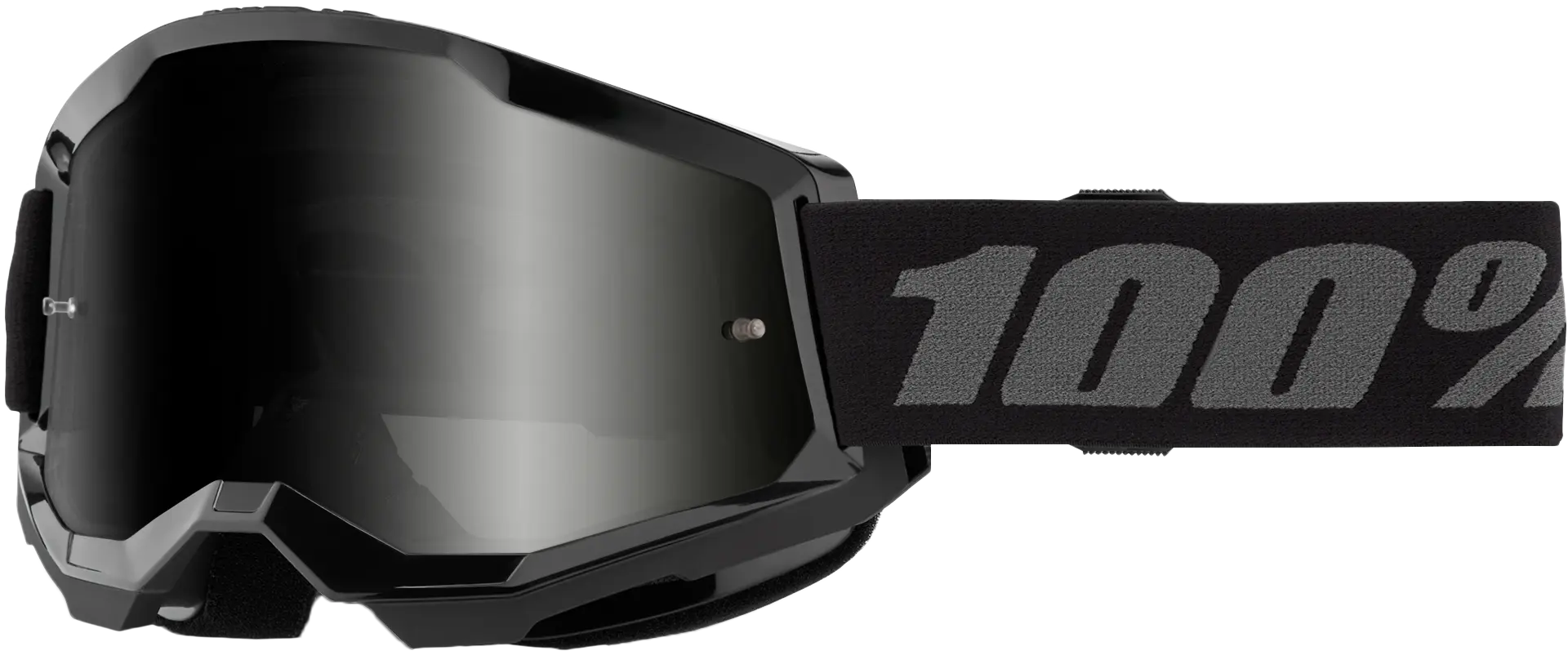 100% Strata 2 Sand Goggle Black Smoke Lens