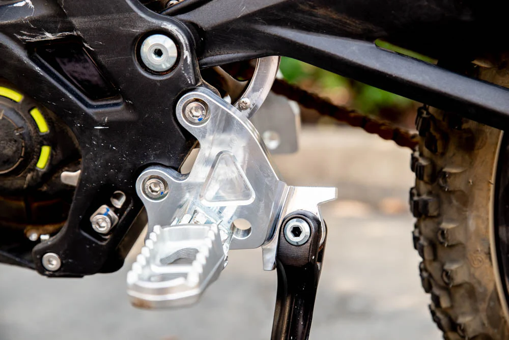 NTC Designs Billet Peg Bracket Kit With Kickstand Option - Surron - Image 10