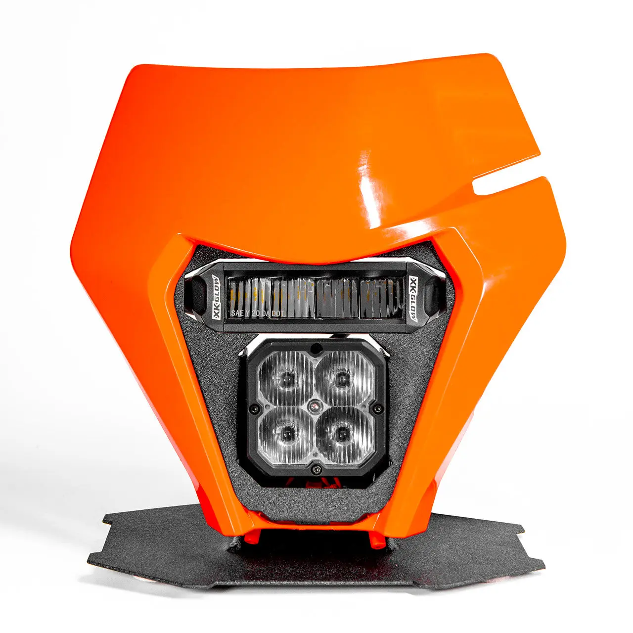 XK Glow KTM Headlight Upgrade Kit - 2014 - 2023 - KTM - 250 XC, 250 XC-W, 250 XCF-W, 300 XC-W, 300 XC-W Six Days, 350 XCF-W, 450 XCF-W, 500 EXC-F, 500 XCF-W - Image 2