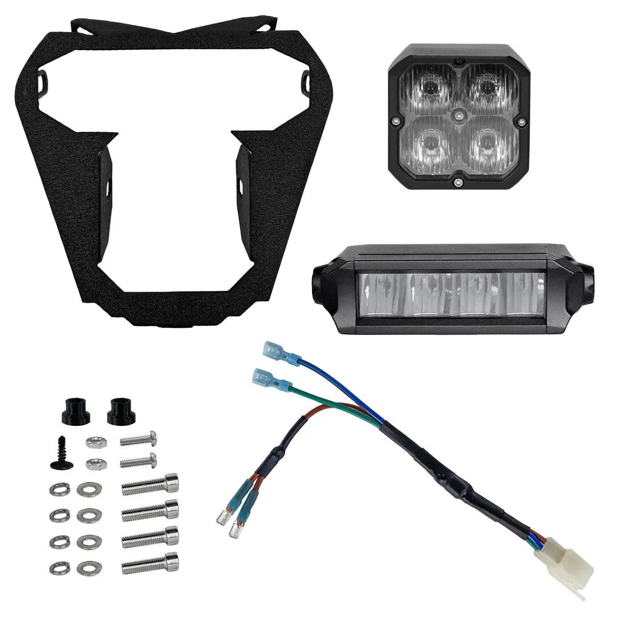 XK Glow KTM Headlight Upgrade Kit - 2017 - 2023 - KTM - 150 XC-W, 200 XC-W, 250 EXC, 250 EXC-F, 250 XC-W TPi, 350 EXC-F, 450 EXC-F, 500 EXC-F Six Days