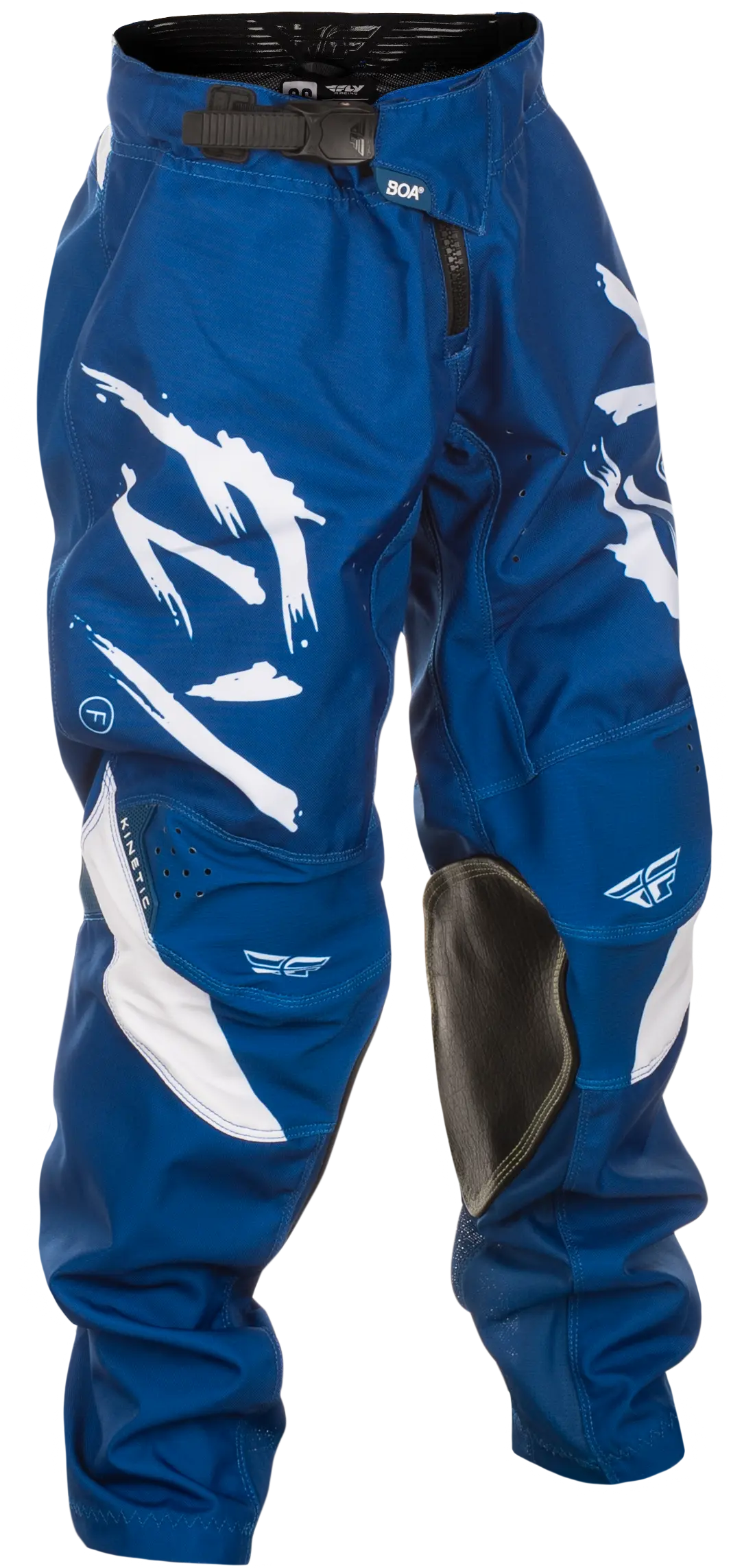 FLY RACING Youth Kinetic Stoke Navy/White Pants
