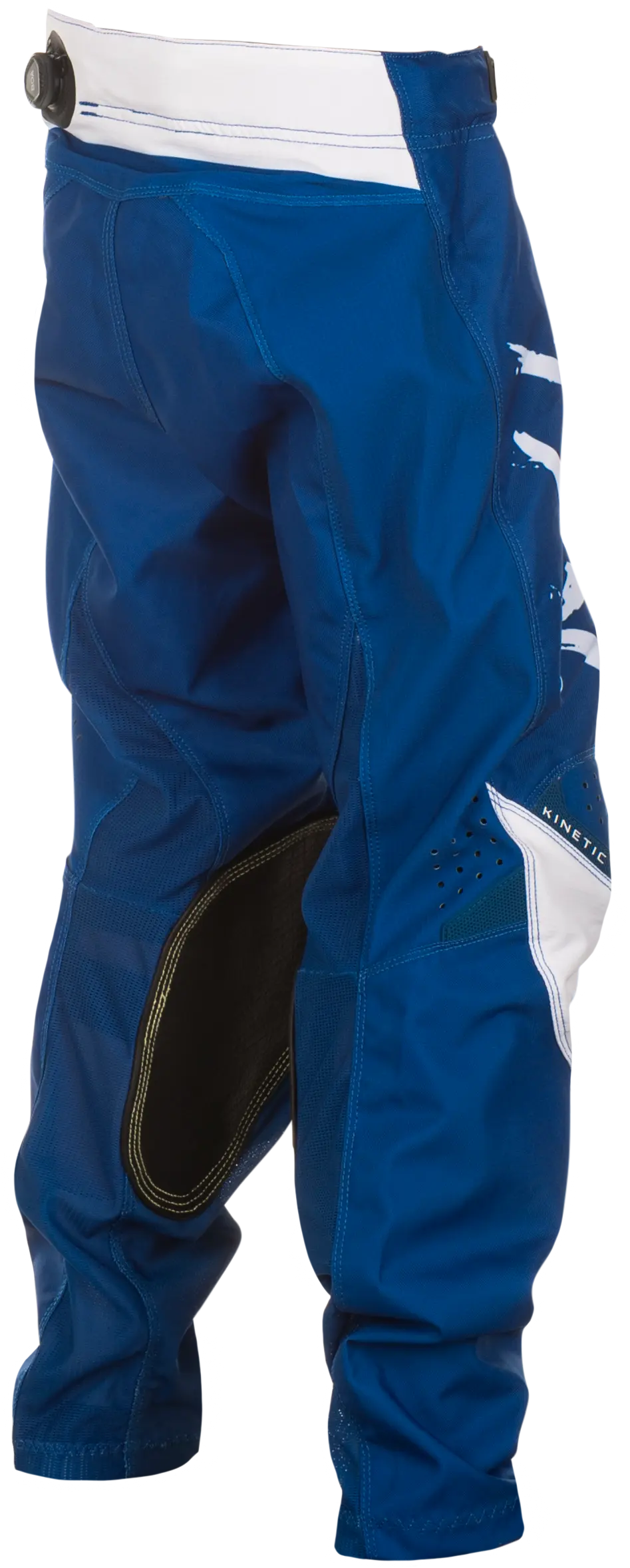 FLY RACING Youth Kinetic Stoke Navy/White Pants - Image 3